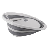 3 EN 1 EGOUTTOIR PLANCHE A DECOUPER BASSINE 3WAYS FOLD-AWAY GRIS BLANC - BRUNNER