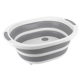 3 EN 1 EGOUTTOIR PLANCHE A DECOUPER BASSINE 3WAYS FOLD-AWAY GRIS BLANC - BRUNNER