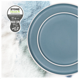 ASSIETTE PLATE DOLOMIT BLEU Ø 25 CM ANTIGLISSE - BRUNNER