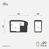 ITB18 GLACIÈRE À COMPRESSION 18L - INDEL B