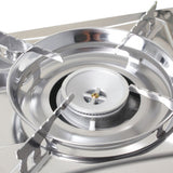 Réchaud à gaz 2 feux Devil Double Grill Gris - Brunner