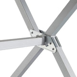 Table pliante Silver Gapless Level Plan Enroulable - Brunner