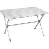 Table pliante Silver Gapless Level Plan Enroulable - Brunner
