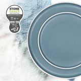 ASSIETTE A DESSERT DOLOMIT BLEU Ø 20 CM ANTIGLISSE - BRUNNER