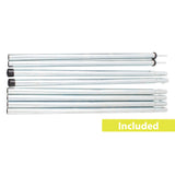 AUVENT POUR HAYON VW T5/T6 200 X 200 X 205 CM COMET GRIS ET BLEU - BRUNNER