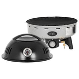 BARBECUE A GAZ AVEC PIEDS DEVIL BBQRUISER 30mBAR NOIR GRIS - BRUNNER