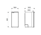 CRUISE 86 - INDEL B Réfrigérateur à compression vertical