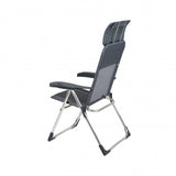 FAUTEUIL CLASSIC GRIS AVEC APPUI-TETE PLAT - CRESPO