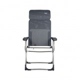 FAUTEUIL CLASSIC GRIS AVEC APPUI-TETE PLAT - CRESPO