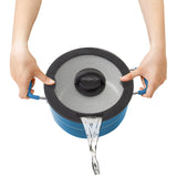 POPOTE CAREZZA MAGNET Ø 24 CM BLEU 7 PIECES - BRUNNER