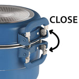 POPOTE CAREZZA MAGNET Ø 24 CM BLEU 7 PIECES - BRUNNER