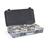 RECHAUD A GAZ DOUBLE DEVIL KOOKMASTER 30mBAR NOIR GRIS - BRUNNER