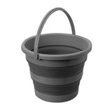 SEAU PLIABLE DRUM FOLD-AWAY GRIS NOIR 10 L - BRUNNER