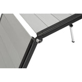 TABLE PLIANTE DINEMIC 4 ALU REGLABLE 2 HAUTEURS 120 X 70 X 56/85 CM - BRUNNER