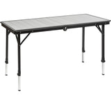 TABLE PLIANTE DINEMIC 4 ALU REGLABLE 2 HAUTEURS 120 X 70 X 56/85 CM - BRUNNER
