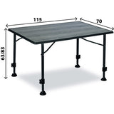 TABLE LINEAR GREYWOOD - Brunner