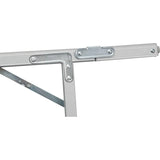 Table pliante Silver Gapless Level Plan Enroulable - Brunner