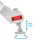 Table pliante Silver Gapless Level Plan Enroulable - Brunner