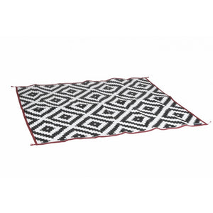 TAPIS NOIR ET BLANC 200 x 180 - 380 gr/m2 VINTAGE