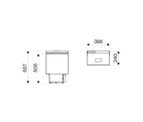 TOP LOADED 16L - Réfrigérateur INDEL B à compression