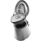 TOILETTE SEAU PORTABLE OPTITOIL GRIS - BRUNNER