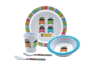 SET CAMPER SMILES JUNIOR SAC A DOS - 5 PIECES