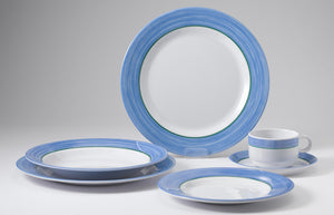 KIT MELAMINE 20 PIECES PRIMAVERA BLEU