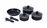 SET DE 3 CASSEROLES ET 1 POELE EMPILABLES