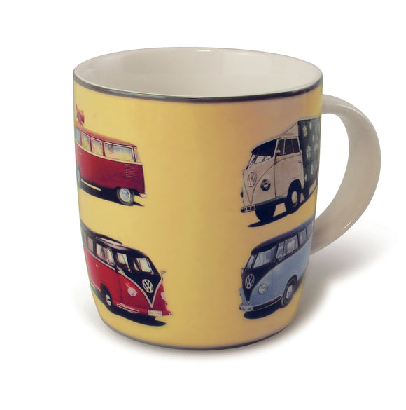 TASSE VW T1 FOND JAUNE - 400 ML