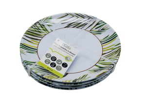 PACK 4 ASSIETTES D25 TROPICAL INCASA