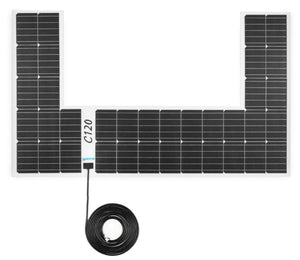 PANNEAU SOLAIRE SOUPLE POUR DUCATO 120W  138 X 82 CM - MOSCATELLI