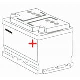 BATTERIE PLOMB 105 Ah 95752 MOOVE