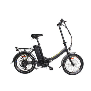 VELO PLIANT ELECTRIQUE 20P GRIS VOLTEE